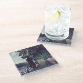 アンリ・ルソー – ザスネークシャーマー ガラスコースター (アングル)