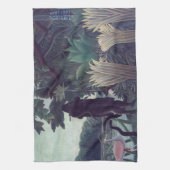 アンリ・ルソー – ザスネークシャーマー キッチンタオル (縦)