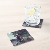 アンリ・ルソー – ザスネークシャーマー スクエアペーパーコースター (インサイチュ)