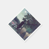 アンリ・ルソー – ザスネークシャーマー スタンダードカクテルナプキン (角)