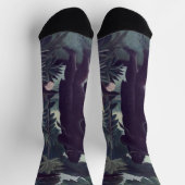 アンリ・ルソー – ザスネークシャーマー ソックス (上部)