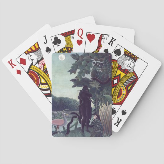 アンリ・ルソー – ザスネークシャーマー トランプ (裏面)