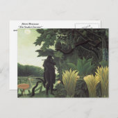 アンリ・ルソー – ザスネークシャーマー ポストカード (正面/裏面)