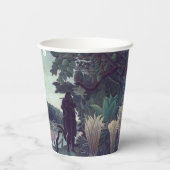 アンリ・ルソー – ザスネークシャーマー 紙コップ (裏面)