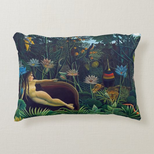 アンリ・ルソー – ザ・ドリーム/ルレベ アクセントクッション (正面)