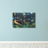 アンリ・ルソー – ザ・ドリーム/ルレベ キャンバスプリント (インサイチュ (ウッドフロア))