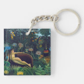 アンリ・ルソー – ザ・ドリーム/ルレベ キーホルダー (裏面)