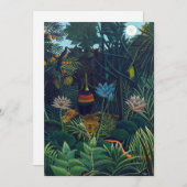 アンリ・ルソー – ザ・ドリーム/ルレベ サンキューカード (正面/裏面)