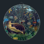 アンリ・ルソー – ザ・ドリーム/ルレベ ダーツボード<br><div class="desc">ザドリーム/ルレヴェ – アンリ・ルソー， 1910 （別名ドゥアニエ・ルソー）</div>