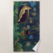 アンリ・ルソー – ザ・ドリーム/ルレベ ビーチタオル (正面)