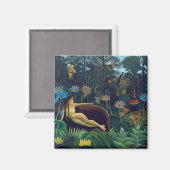 アンリ・ルソー – ザ・ドリーム/ルレベ マグネット (正面/裏面)