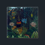 アンリ・ルソー – ザ・ドリーム/ルレベ 缶バッジ<br><div class="desc">ザドリーム/ルレヴェ – アンリ・ルソー， 1910 （別名ドゥアニエ・ルソー）</div>