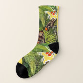 アンリ・ルソー, ジャングルの2匹のサル, アートソックス ソックス (左外側)