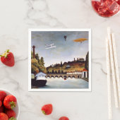 アンリ・ルソー – セーブル橋&クラマールの丘 スタンダードカクテルナプキン (インサイチュ)