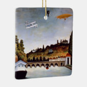 アンリ・ルソー – セーブル橋&クラマールの丘 セラミックオーナメント (右)