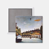 アンリ・ルソー – セーブル橋&クラマールの丘 マグネット (正面/裏面)