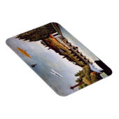 アンリ・ルソー – セーブル橋&クラマールの丘 マグネット (右側)