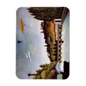 アンリ・ルソー – セーブル橋&クラマールの丘 マグネット (縦)