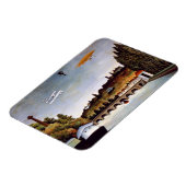 アンリ・ルソー – セーブル橋&クラマールの丘 マグネット (左側)