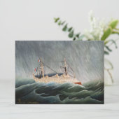 アンリ・ルソー – テンペストの船 サンキューカード (スタンド正面)