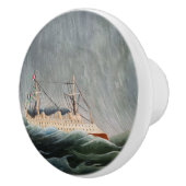 アンリ・ルソー – テンペストの船 セラミックノブ (右)