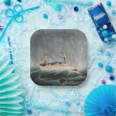 アンリ・ルソー – テンペストの船 ペーパープレート (パーティー)