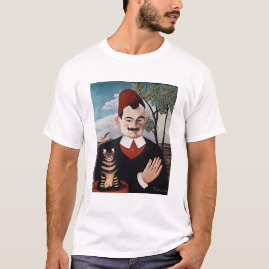 アンリ・ルソー - ピエール・ロティの肖像 Tシャツ (正面)