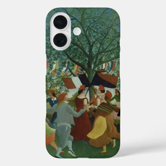アンリ・ルソー「フランス独立百年祭」 Case-Mate iPhoneケース (裏面)