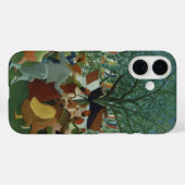 アンリ・ルソー「フランス独立百年祭」 Case-Mate iPhoneケース (裏面 (横))
