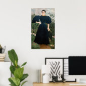 アンリ・ルソー - マダムMの肖像 ポスター (ホームオフィス)