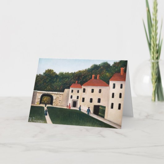 アンリ・ルソー – 公園のウォーカーズ カード (正面)