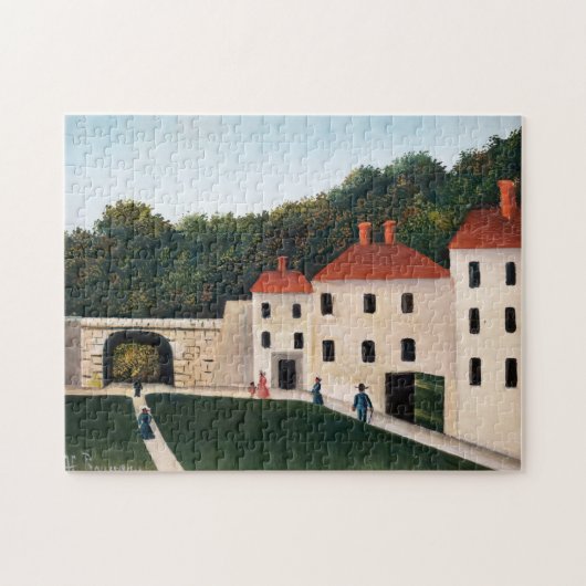 アンリ・ルソー – 公園のウォーカーズ ジグソーパズル (横)