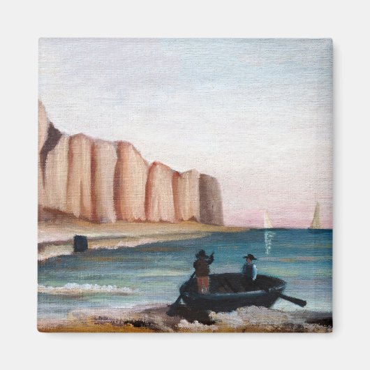 アンリ・ルソー - 崖 マグネット (正面)