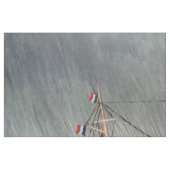 アンリ・ルソー - 嵐の船 ファブリック (ファットクウォーター)