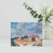 アンリ・ルソー - 椅子工場 ポストカード (スタンド正面)