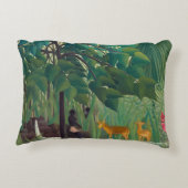 アンリ・ルソー - 滝 アクセントクッション (裏面)