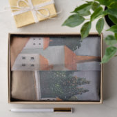 アンリ・ルソー – 漁師と二面飛行機 薄葉紙 (ギフト)