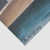 アンリ・ルソー – 漁師と二面飛行機 薄葉紙 (詳細)