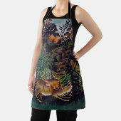 アンリ・ルソー – 空腹のライオン エプロン (インサイチュ)