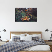 アンリ・ルソー – 空腹のライオン キャンバスプリント (インサイチュ (寝室))