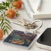 アンリ・ルソー – 空腹のライオン キーホルダー (正面右)