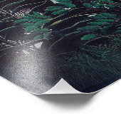 アンリ・ルソー – 空腹のライオン フォトプリント            (角)