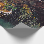 アンリ・ルソー – 空腹のライオン ラッピングペーパー (角)