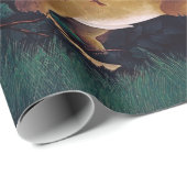 アンリ・ルソー – 空腹のライオン ラッピングペーパー (ロールコーナー)