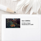 アンリ・ルソー – 空腹のライオン ラベル (インサイチュ)