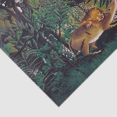 アンリ・ルソー – 空腹のライオン 薄葉紙 (詳細)