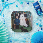 アンリ・ルソー - 結婚式の参加者たち ペーパープレート (パーティー)