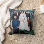 アンリ・ルソー – 結婚披露宴 クッション (ブランケット)