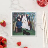 アンリ・ルソー – 結婚披露宴 スタンダードカクテルナプキン (インサイチュ)