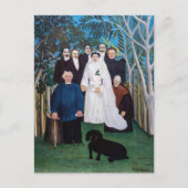 アンリ・ルソー – 結婚披露宴 ポストカード (正面)